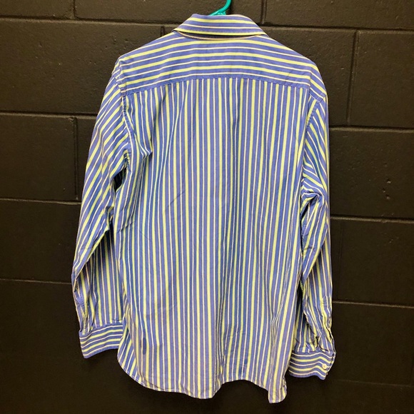 💙 American Eagle Casual Striped Button Down - Picture 2 of 4